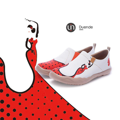 -DUENDE Women- Painted Travel Shoes