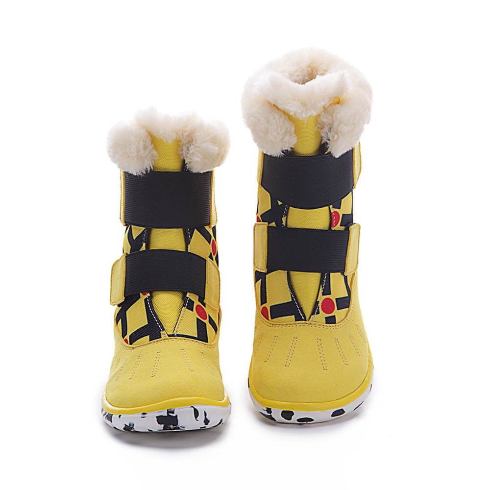 UIN Footwear Kid Ashmole Boots Yellow Kids Canvas loafers
