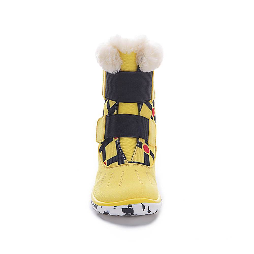 UIN Footwear Kid Ashmole Boots Yellow Kids Canvas loafers