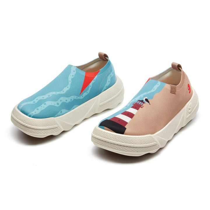 Coastal Lighthouse 3 Men