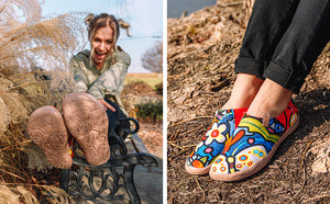 UIN Footwear | Painted Travel Shoes in Australia – AU UIN Footwear
