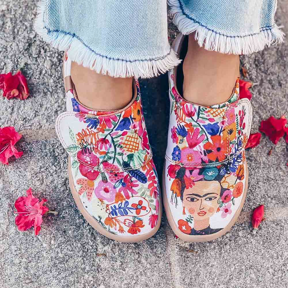 UIN Footwear Kid Frida Makes My Day Kid Canvas loafers