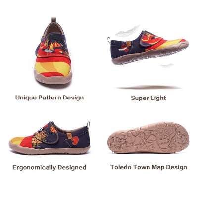 IBERIA Kids Art Canvas Shoes