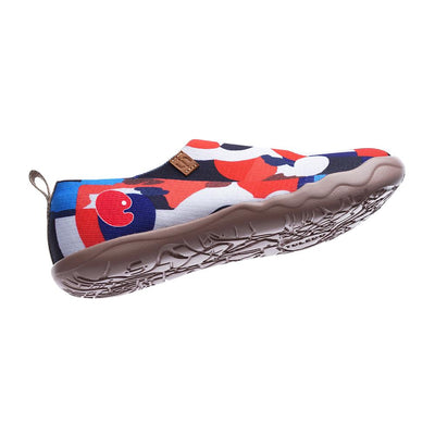 STREET CANVAS Kids Art Designed Knitted Slip-on Shoes