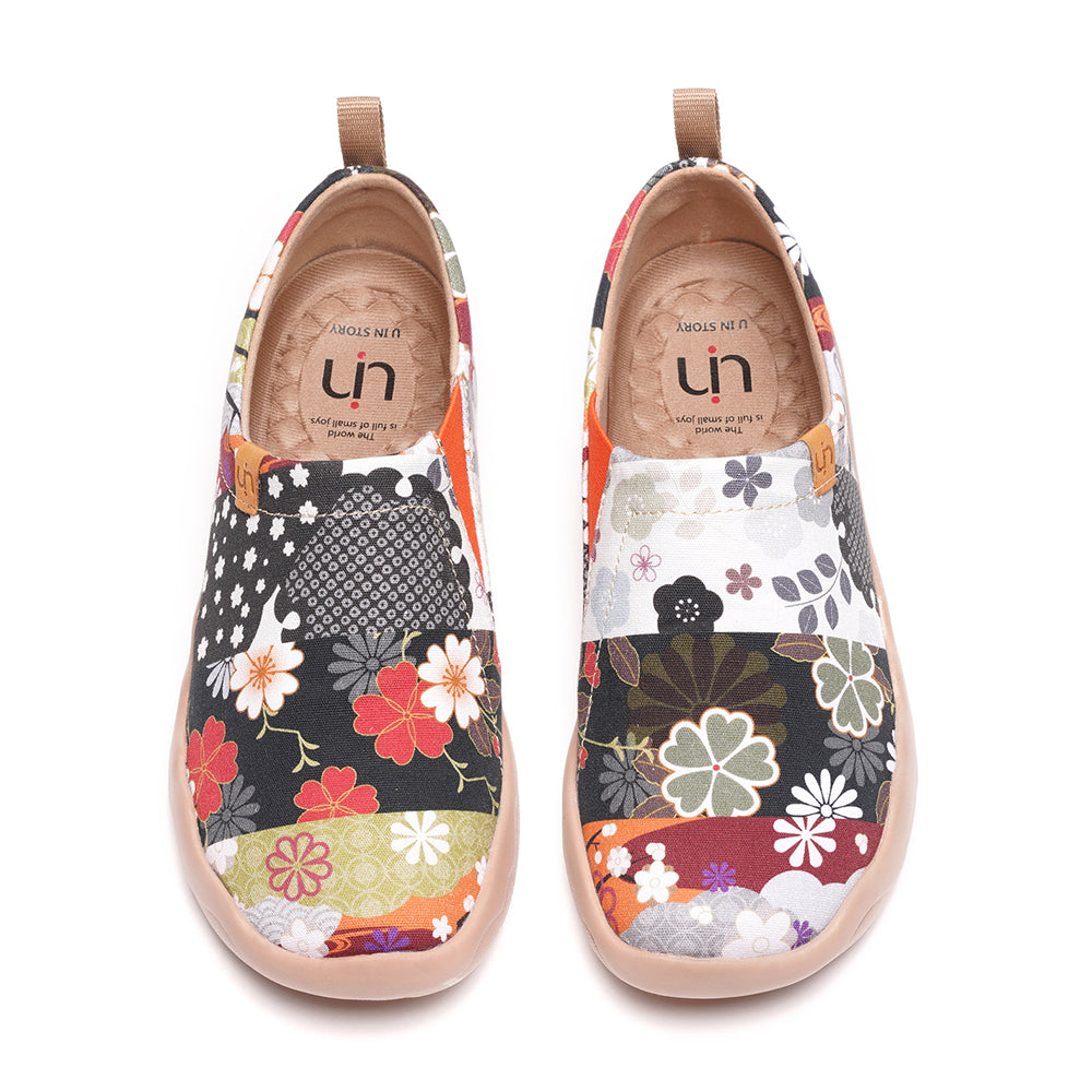 HANA Art Painted Women Slip-on Loafers