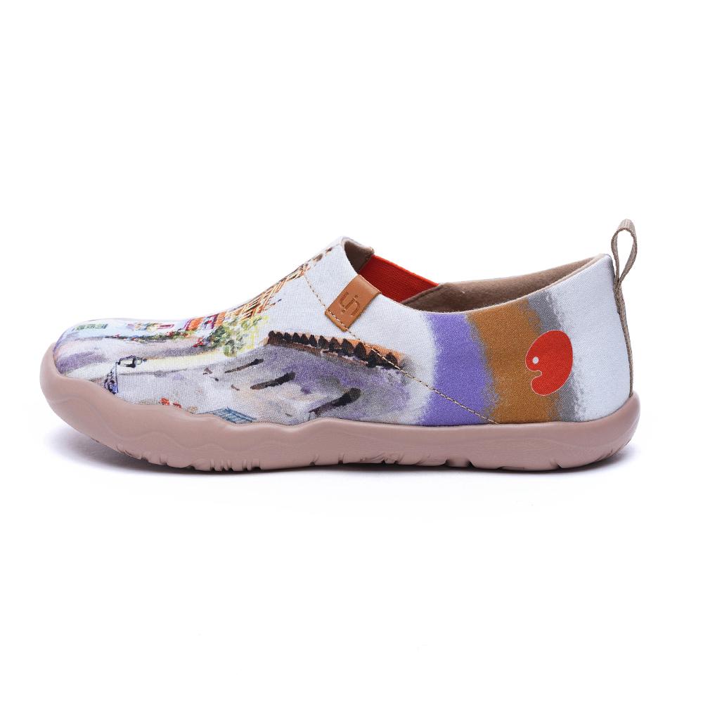 PATIOS BONITOS Women Art Designed Flat Shoes