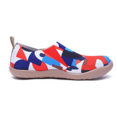 STREET CANVAS Kids Art Designed Knitted Slip-on Shoes