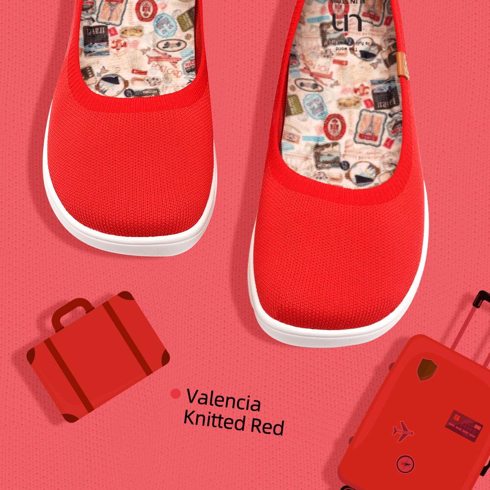 Valencia Knitted Red