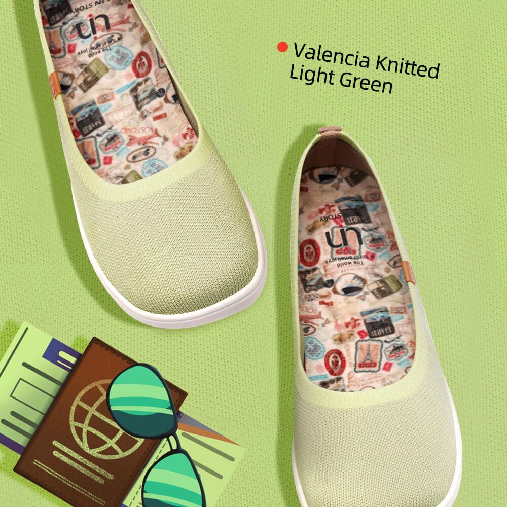 Valencia Knitted Light Green (Kids)