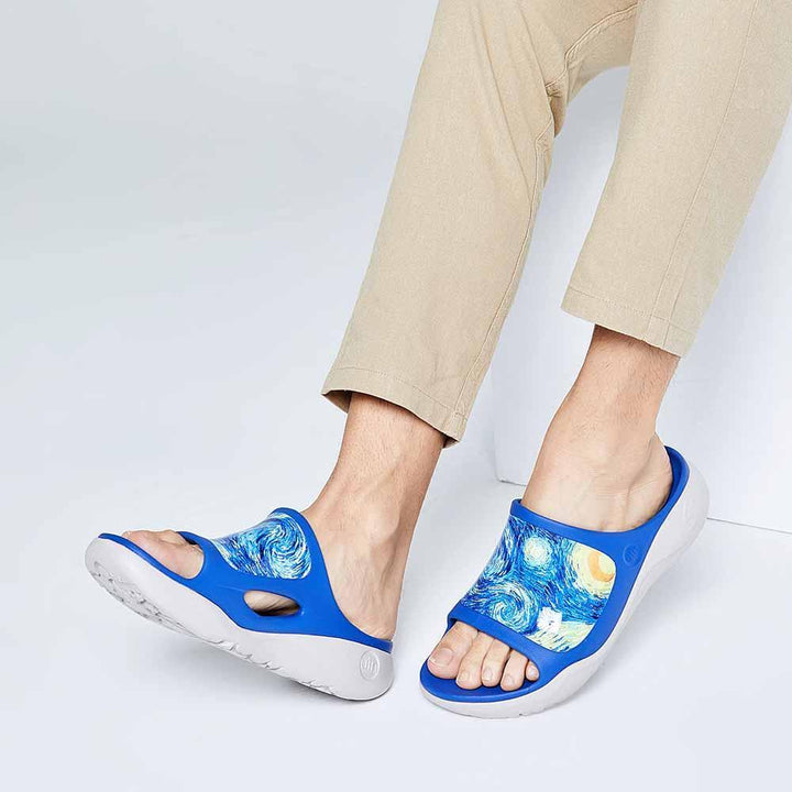 Starry Night Ibiza Slides Men