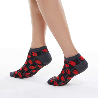UIN Footwear Accesory Love Coke Canvas loafers