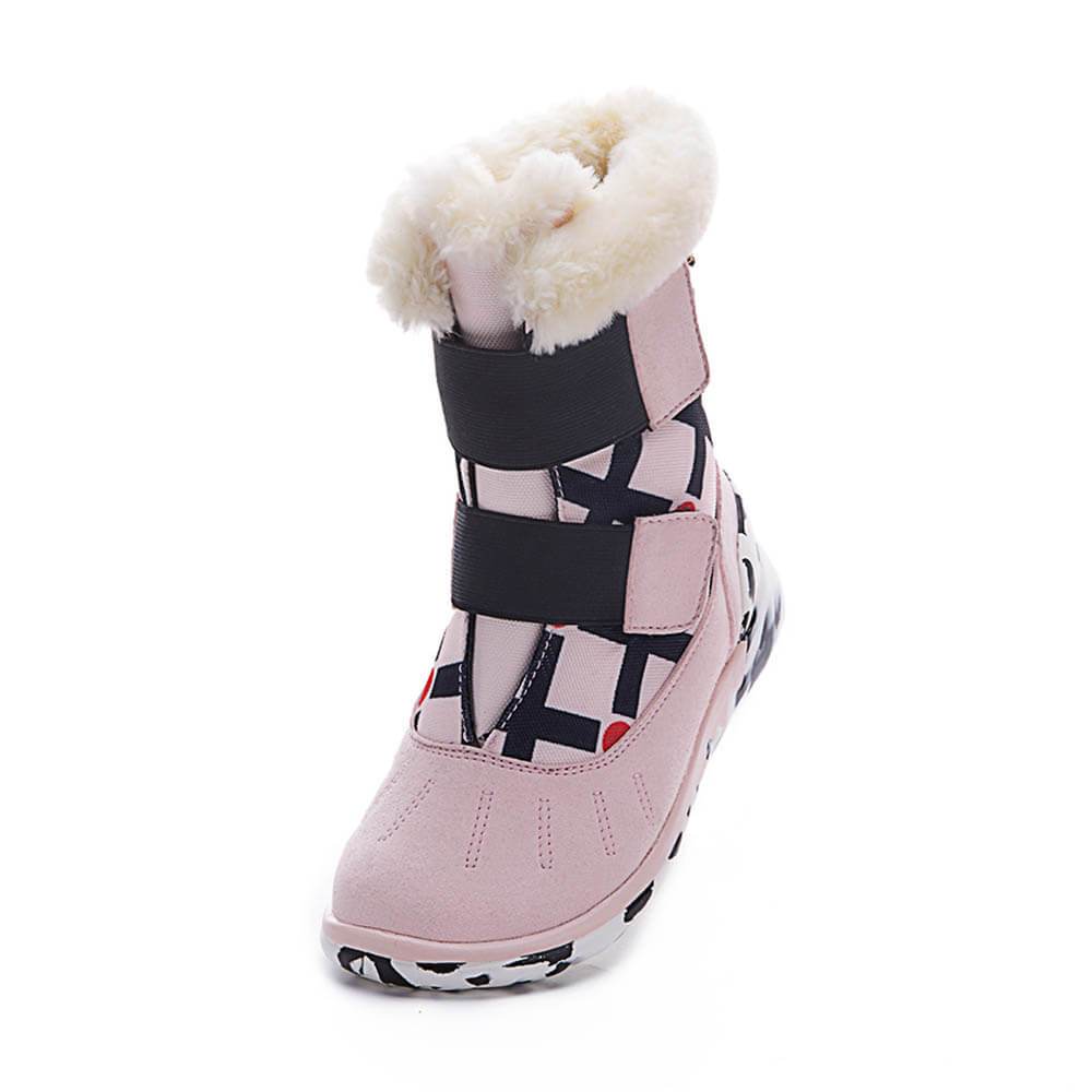 UIN Footwear Kid Ashmole Boots Pink Kids Canvas loafers