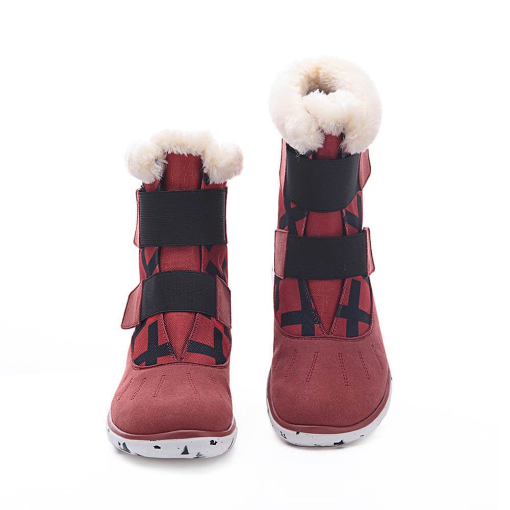 UIN Footwear Kid Ashmole Boots Red Kids Canvas loafers