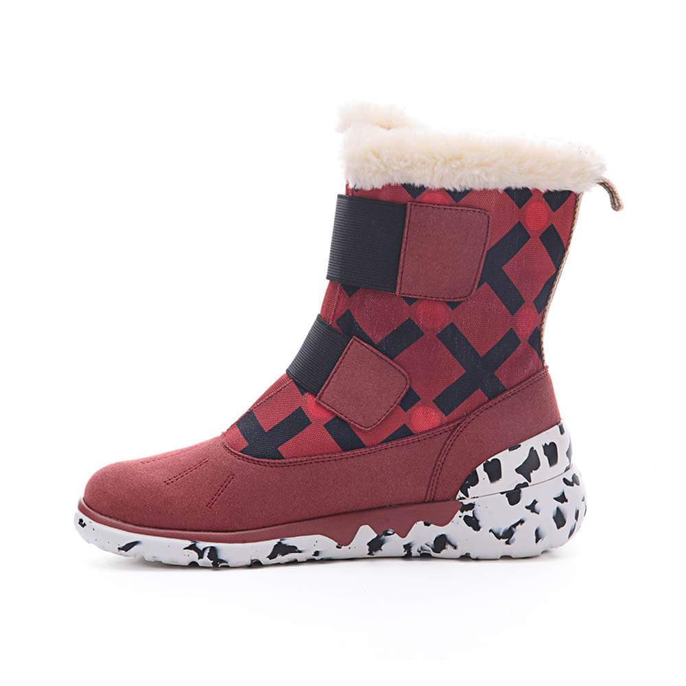 UIN Footwear Kid Ashmole Boots Red Kids Canvas loafers