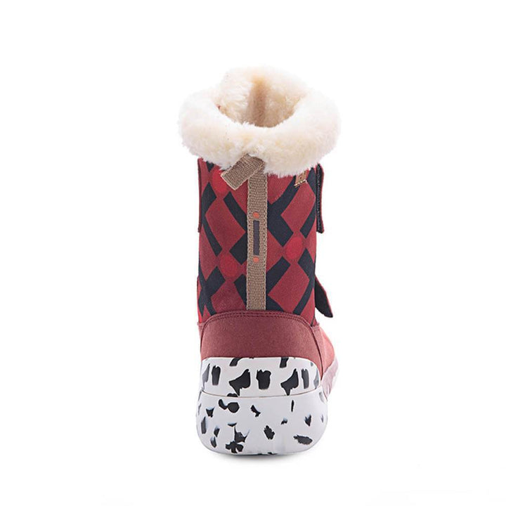 UIN Footwear Kid Ashmole Boots Red Kids Canvas loafers