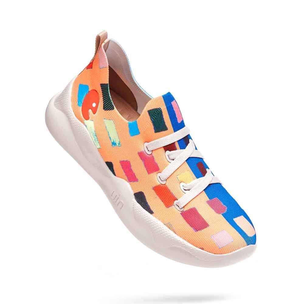 UIN Footwear Kid Color Block Kid Mijas Canvas loafers