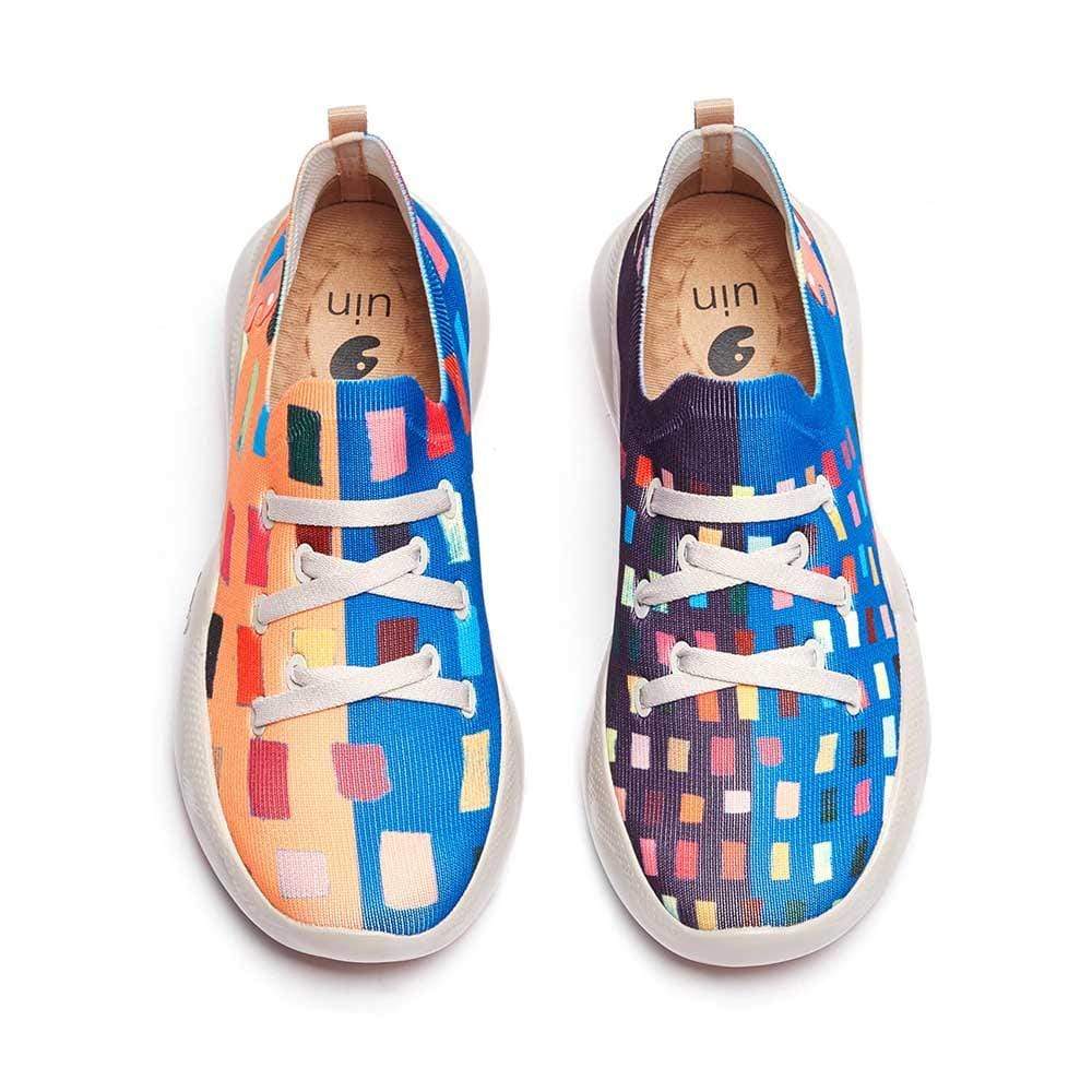 UIN Footwear Kid Color Block Kid Mijas Canvas loafers