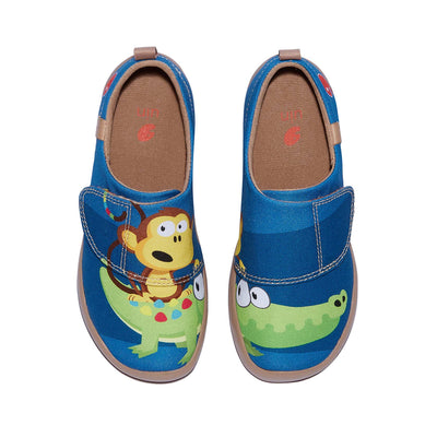 UIN Footwear Kid Excited for New Adventures Toledo I Kid Canvas loafers