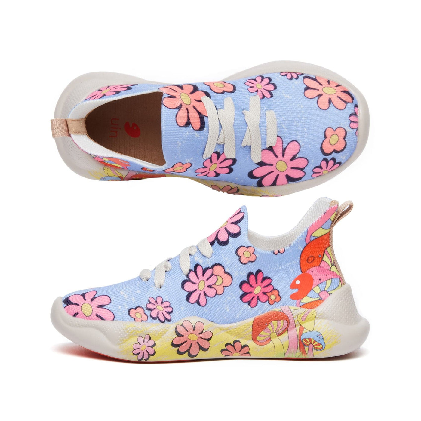 UIN Footwear Kid Floral Picnic Mijas I Kid Canvas loafers