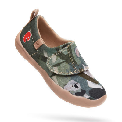 UIN Footwear Kid Fluffy Koala Toledo I Kid Canvas loafers