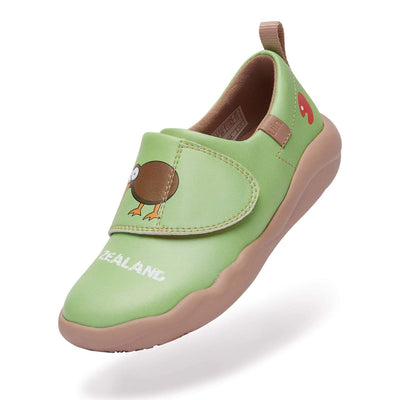 UIN Footwear Kid Kiwi-Apple Green Toledo II Kid Canvas loafers