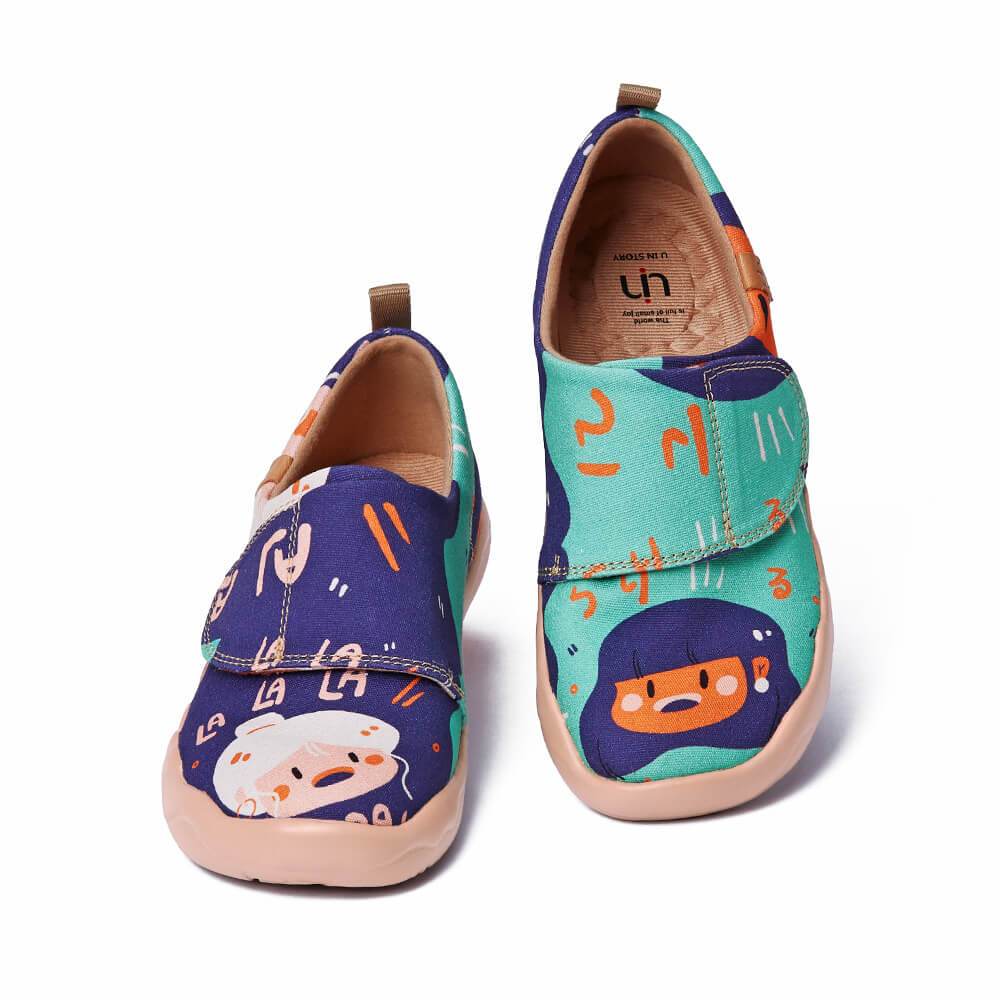 UIN Footwear Kid Kon ni chi wa Canvas loafers