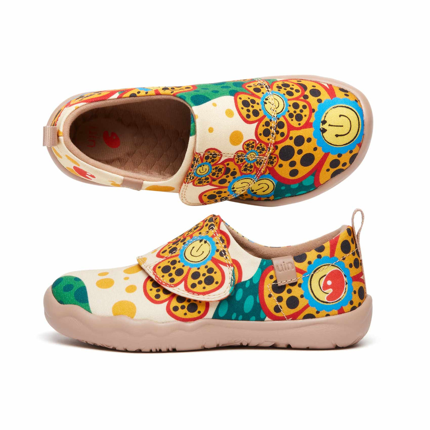UIN Footwear Kid Magic Blossom Toledo I Kid Canvas loafers