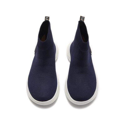 UIN Footwear Kid Masana Blue Canvas loafers