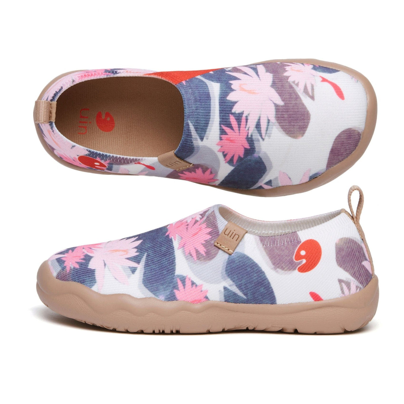 UIN Footwear Kid Monet The Water-Lily Pond V1 Kid Canvas loafers