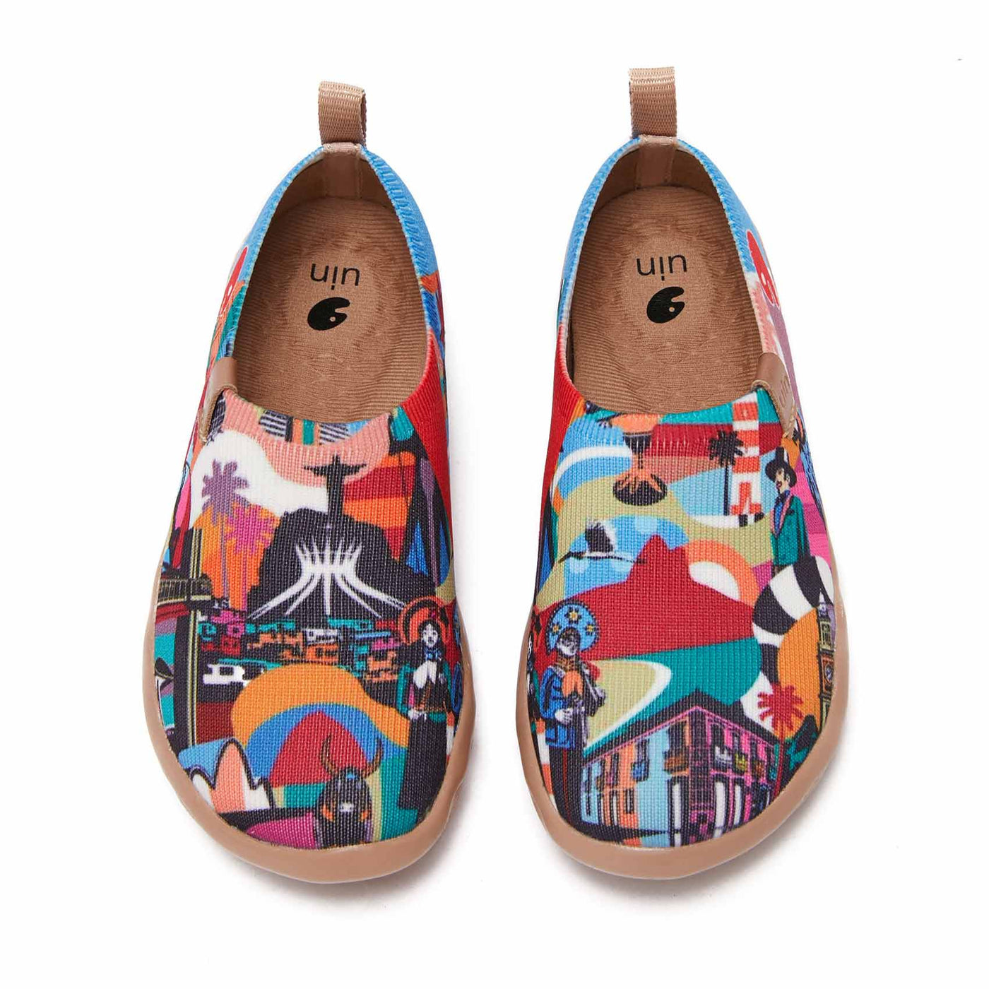 UIN Footwear Kid That's Brazil Fun Kid Canvas loafers