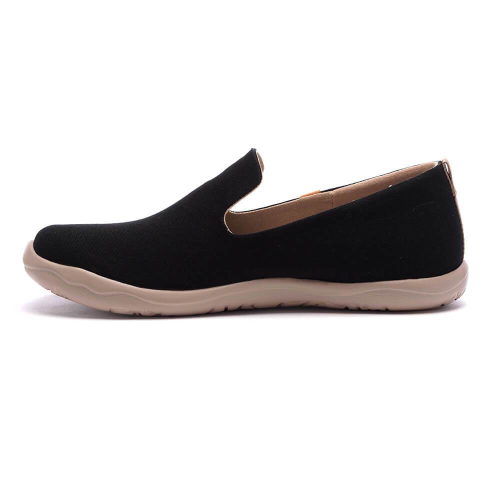 UIN Footwear Men Barcelona Canvas Black Canvas loafers