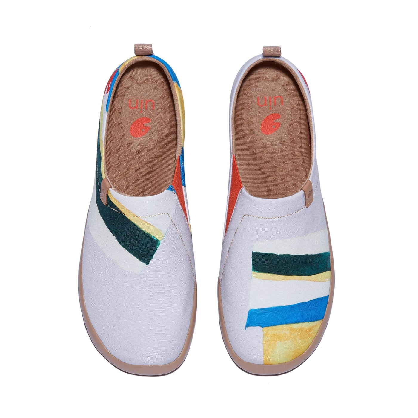 UIN Footwear Men Collage Colors Toledo I Men Canvas loafers