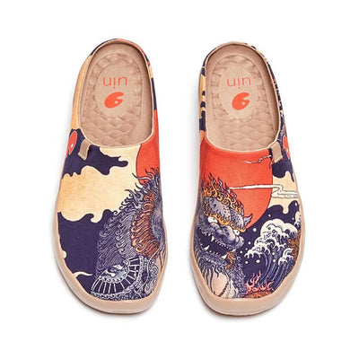 UIN Footwear Men Creature Slipper Canvas loafers