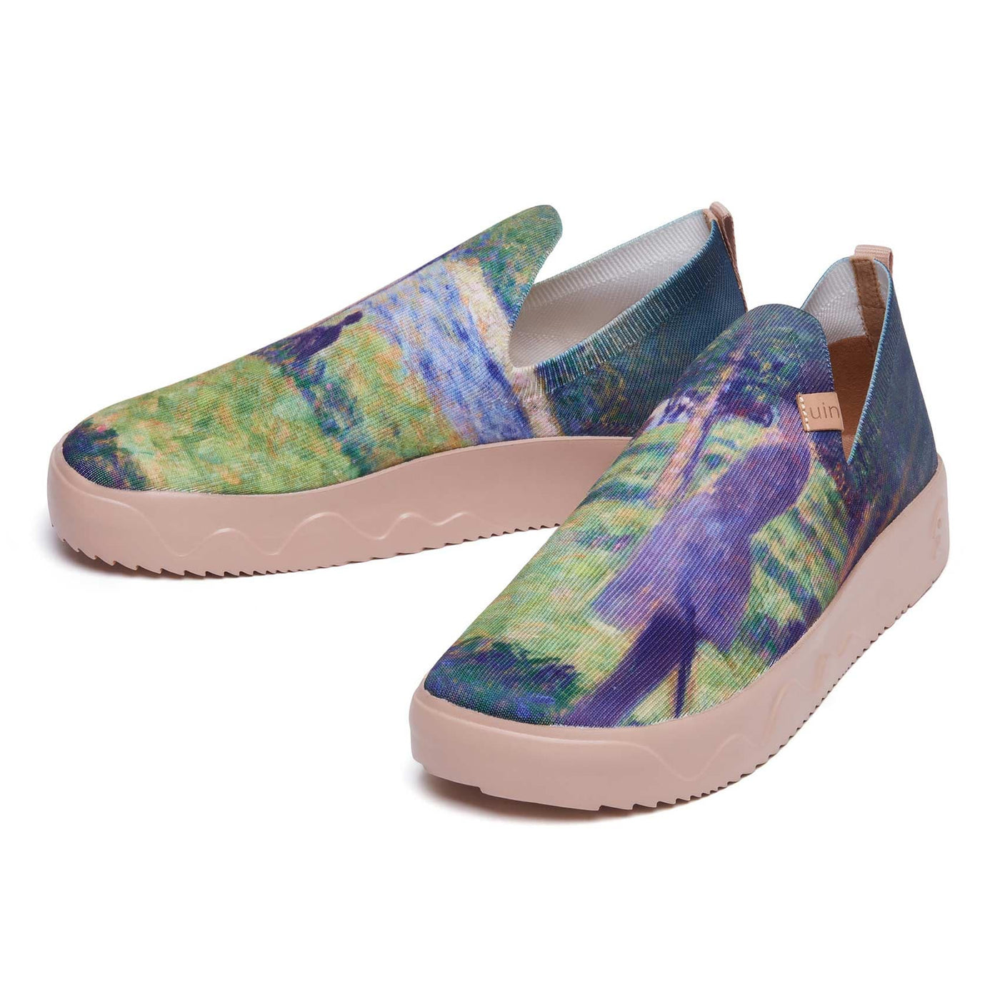 UIN Footwear Men Georges Seurat Study for 'La Grande Jatte’ Fuerteventura Men Canvas loafers