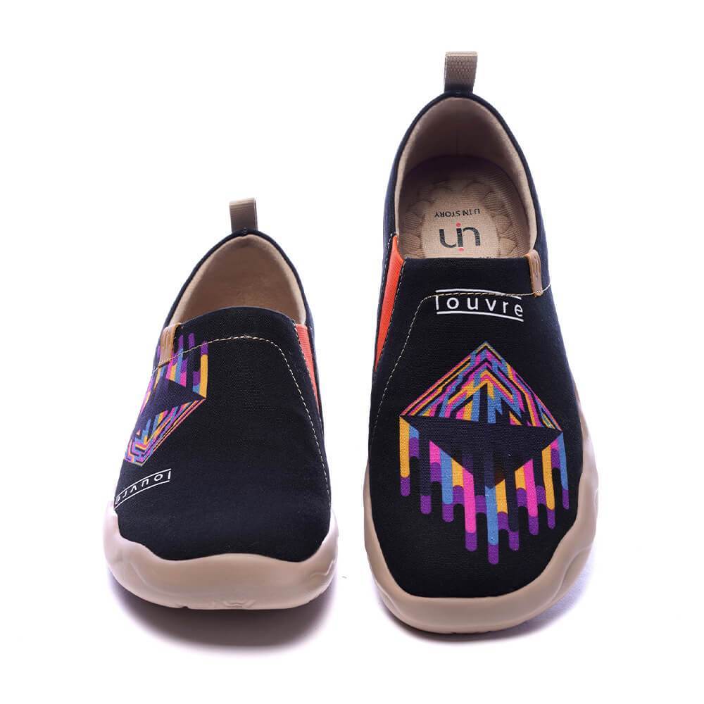 UIN Footwear Men I Louvre You Canvas loafers