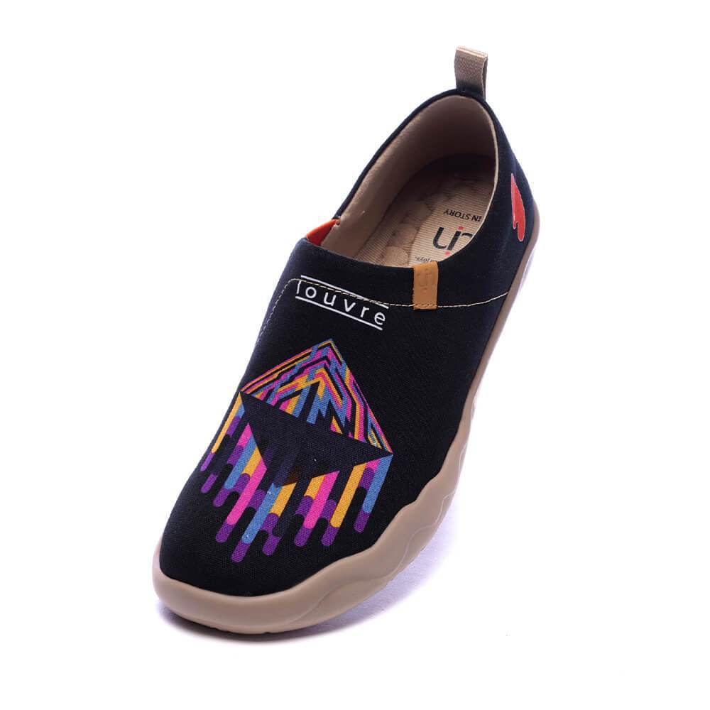 UIN Footwear Men I Louvre You Canvas loafers