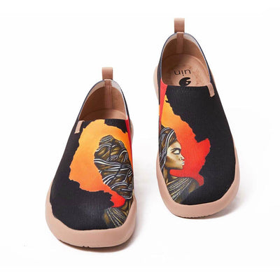 UIN Footwear Men Impressions of Africa Canvas loafers