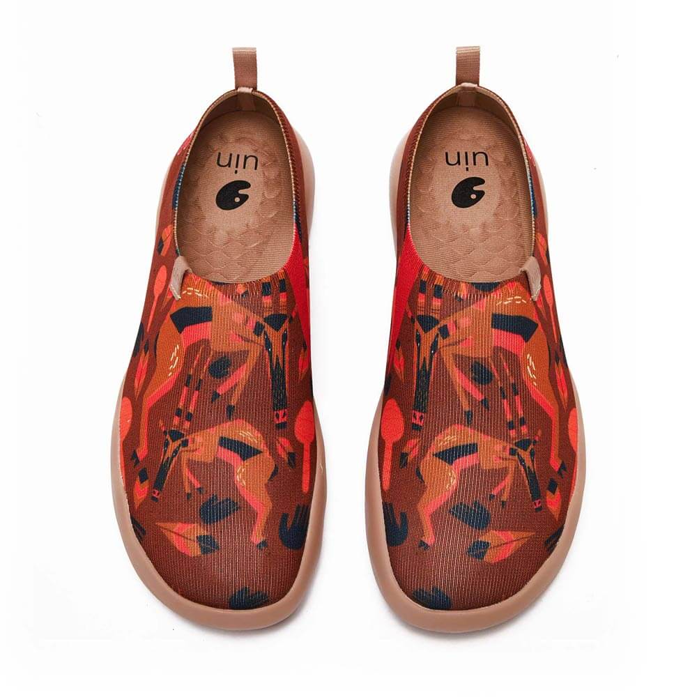 UIN Footwear Men Nation of Antelope Canvas loafers