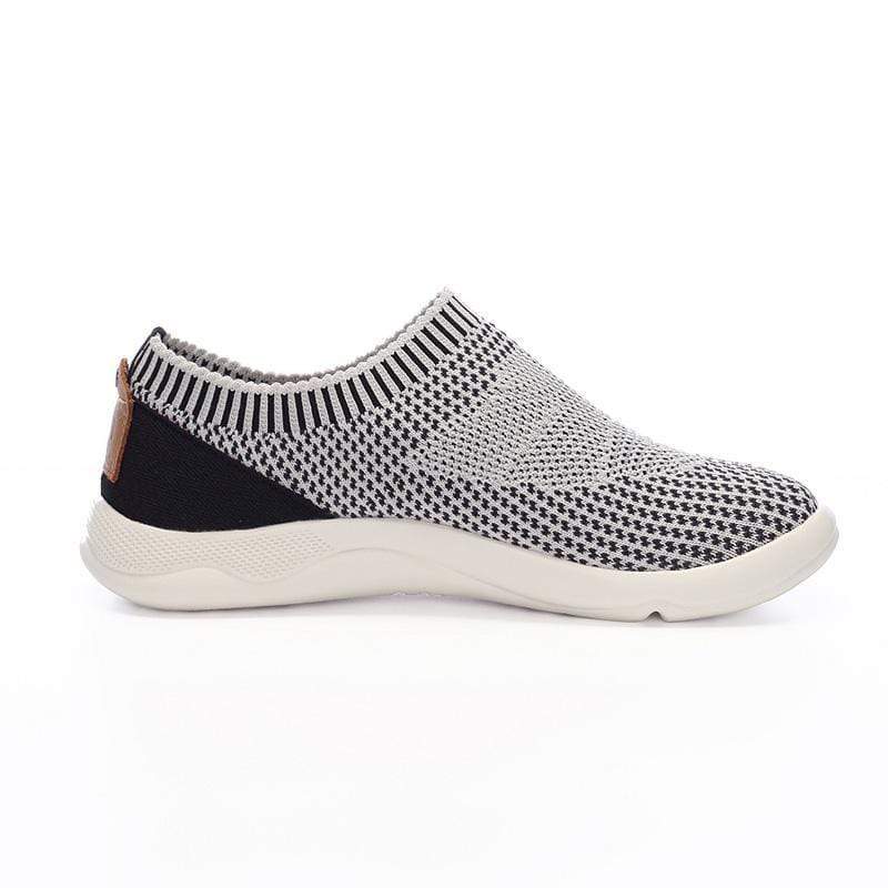 UIN Footwear Men Sicily Grey Canvas loafers