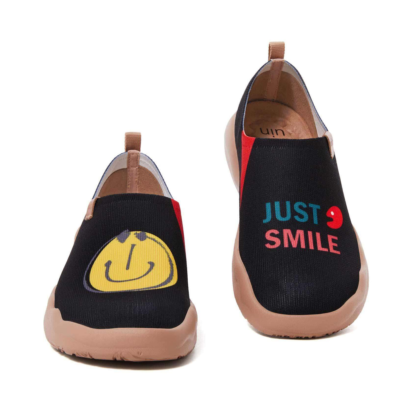 UIN Footwear Men Smiley Knitted Men Canvas loafers