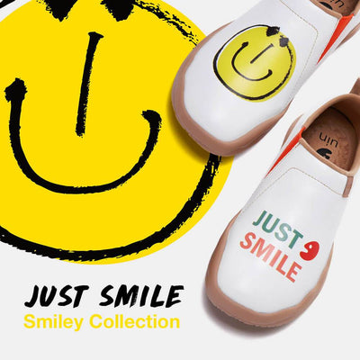 UIN Footwear Men Smiley Microfiber Leather Men Canvas loafers