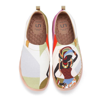 UIN Footwear Women AFRICAN BEAUTY Women Slip-on Shoes Canvas loafers