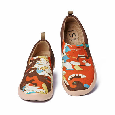 UIN Footwear Women Dream Mood Canvas loafers