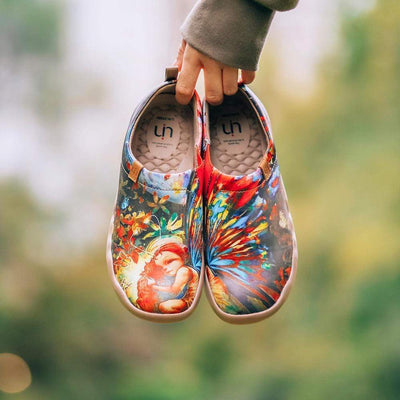 UIN Footwear Women Dreaming Butterfly Fairy Canvas loafers