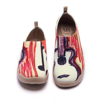 UIN Footwear Women La Guitarra Canvas loafers