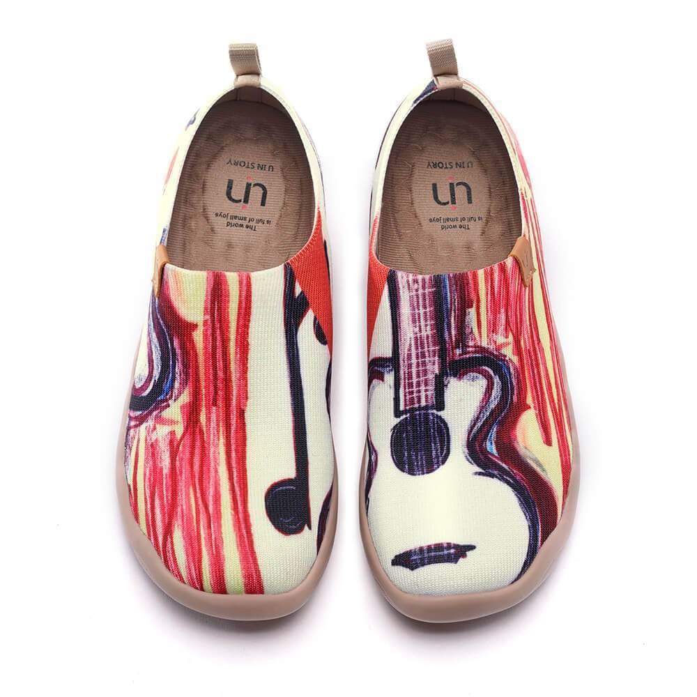 UIN Footwear Women La Guitarra Canvas loafers