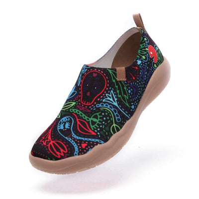 UIN Footwear Women Mundo de los muertos Women Canvas loafers