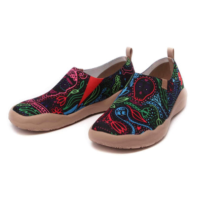 UIN Footwear Women Mundo de los muertos Women Canvas loafers