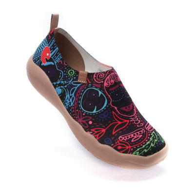 UIN Footwear Women Mundo de los muertos Women Canvas loafers