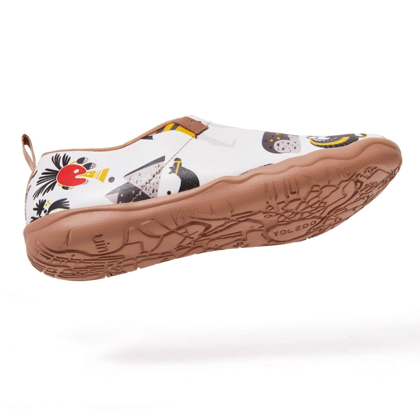 UIN Footwear Women (Pre-sale) Impressions of Egypt Canvas loafers